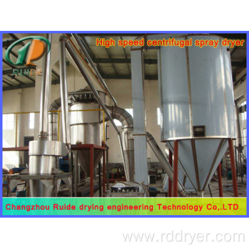 Monomeric protein spray dryer